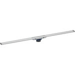 Canal de ducha Geberit CleanLine20: L=30–90cm, Bastidor: acero inoxidable electropulido, Superficie: acero inoxidable cepillado